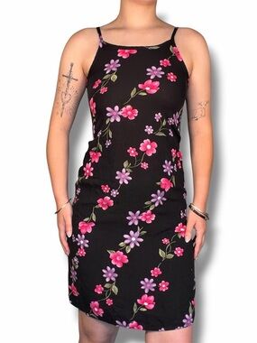 Vintage Floral Slip Dress